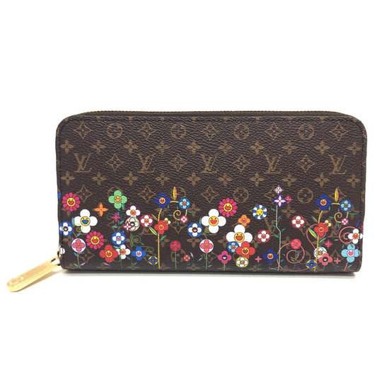 LOUIS VUITTON Long Wallet Purse Ｍ14162 Monogram canvas Brown Japan exclusive LV × TM Zippy wallet