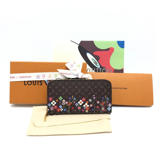 LOUIS VUITTON Long Wallet Purse Ｍ14162 Monogram canvas Brown Japan exclusive LV × TM Zippy wallet
