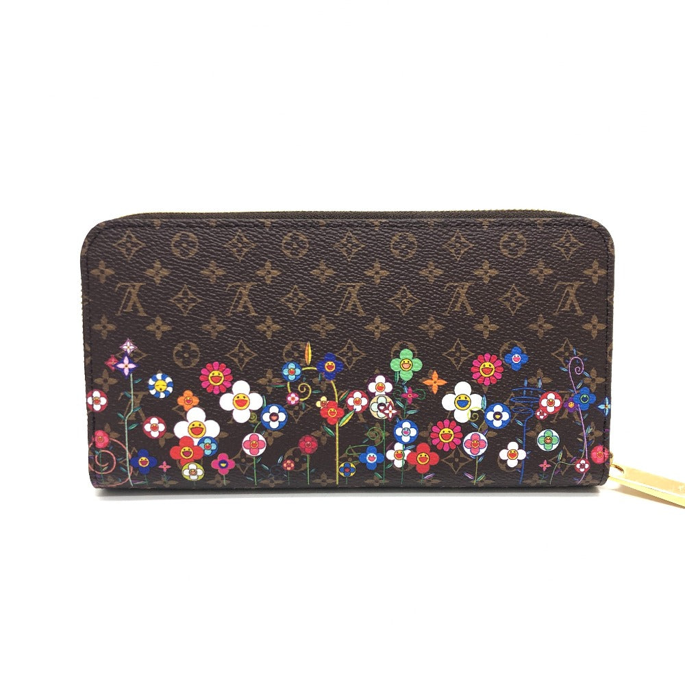 LOUIS VUITTON Long Wallet Purse Ｍ14162 Monogram canvas Brown Japan exclusive LV × TM Zippy wallet
