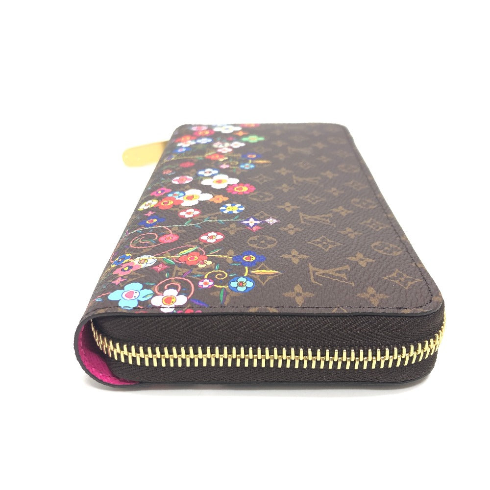 LOUIS VUITTON Long Wallet Purse Ｍ14162 Monogram canvas Brown Japan exclusive LV × TM Zippy wallet