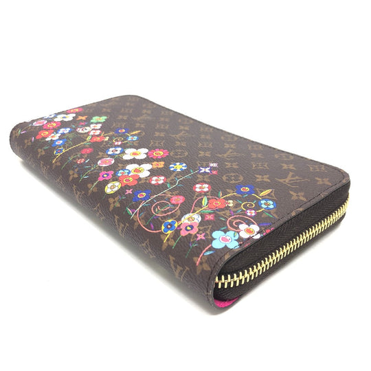 LOUIS VUITTON Long Wallet Purse Ｍ14162 Monogram canvas Brown Japan exclusive LV × TM Zippy wallet