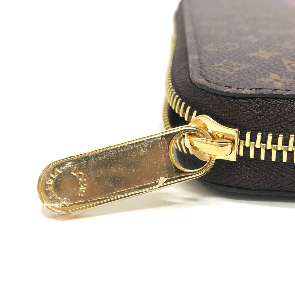 LOUIS VUITTON Long Wallet Purse Ｍ14162 Monogram canvas Brown Japan exclusive LV × TM Zippy wallet