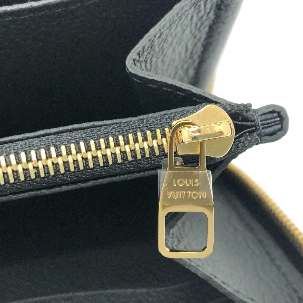 LOUIS VUITTON Long Wallet Purse M14160 Monogram Ann Platt Leather black Japan exclusive LVxTM Zippy wallet