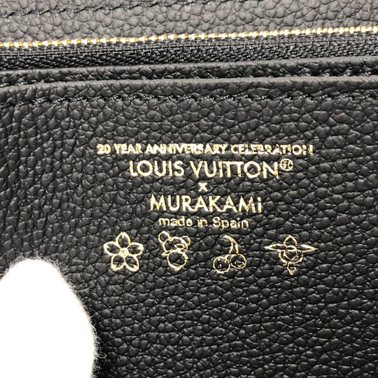 LOUIS VUITTON Long Wallet Purse M14160 Monogram Ann Platt Leather black Japan exclusive LVxTM Zippy wallet