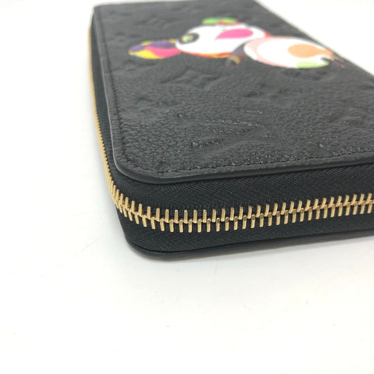 LOUIS VUITTON Long Wallet Purse M14160 Monogram Ann Platt Leather black Japan exclusive LVxTM Zippy wallet