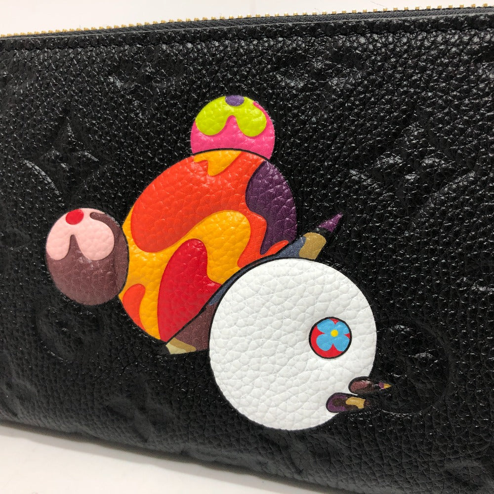 LOUIS VUITTON Long Wallet Purse M14160 Monogram Ann Platt Leather black Japan exclusive LVxTM Zippy wallet
