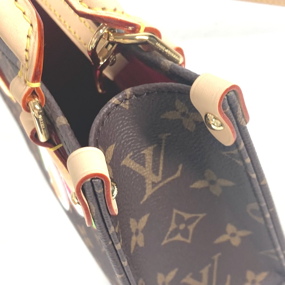 LOUIS VUITTON Handbag M13668 Monogram canvas Brown LVxTM On the Go BB Women Used Authentic