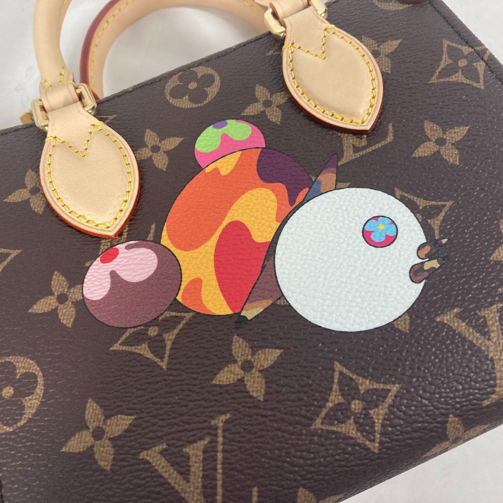 LOUIS VUITTON Handbag M13668 Monogram canvas Brown LVxTM On the Go BB Women Used Authentic