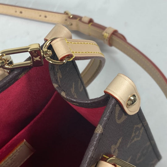 LOUIS VUITTON Handbag M13668 Monogram canvas Brown LVxTM On the Go BB Women Used Authentic