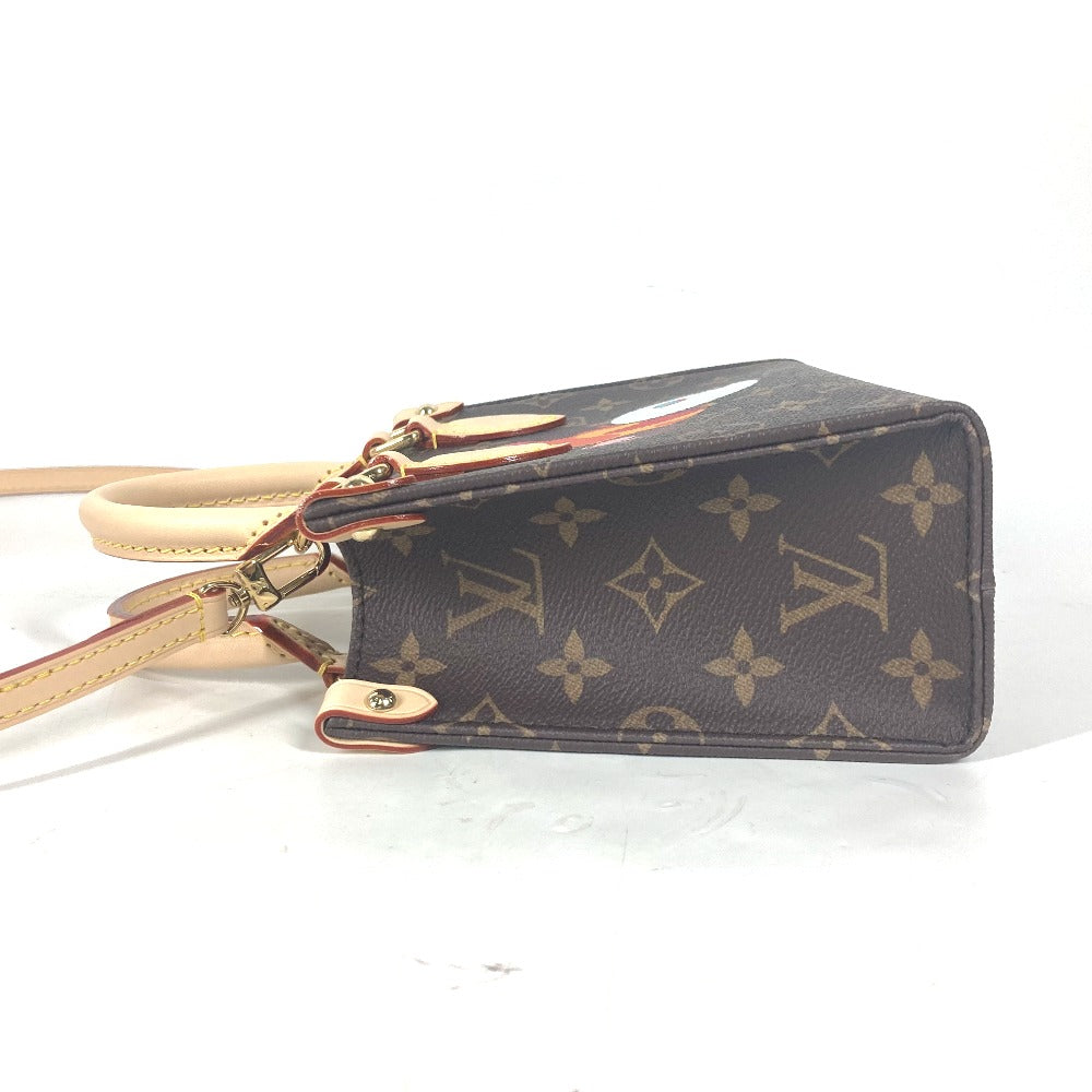 LOUIS VUITTON Handbag M13668 Monogram canvas Brown LVxTM On the Go BB Women Used Authentic