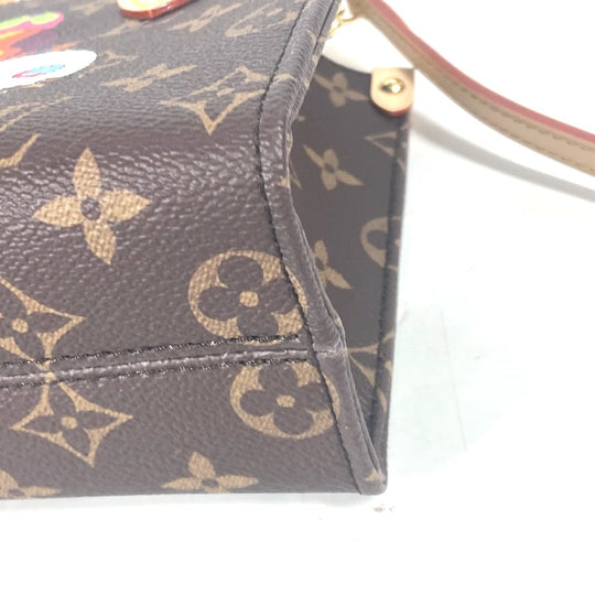 LOUIS VUITTON Handbag M13668 Monogram canvas Brown LVxTM On the Go BB Women Used Authentic