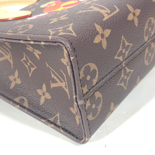 LOUIS VUITTON Handbag M13668 Monogram canvas Brown LVxTM On the Go BB Women Used Authentic