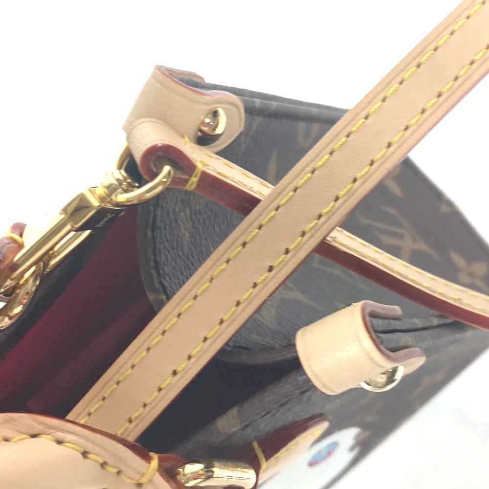 LOUIS VUITTON Handbag M13668 Monogram canvas Brown LVxTM On the Go BB Women Used Authentic