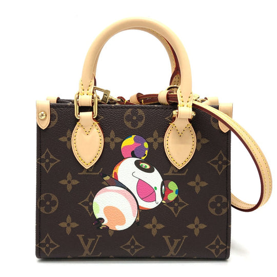 LOUIS VUITTON Handbag Ｍ13668 Monogram canvas Brown LVxTM On the Go BB