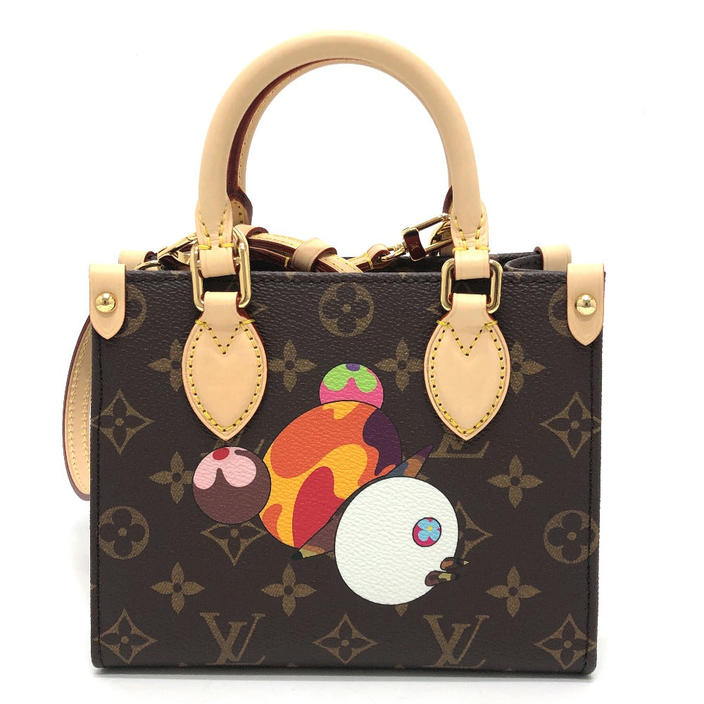 LOUIS VUITTON Handbag Ｍ13668 Monogram canvas Brown LVxTM On the Go BB