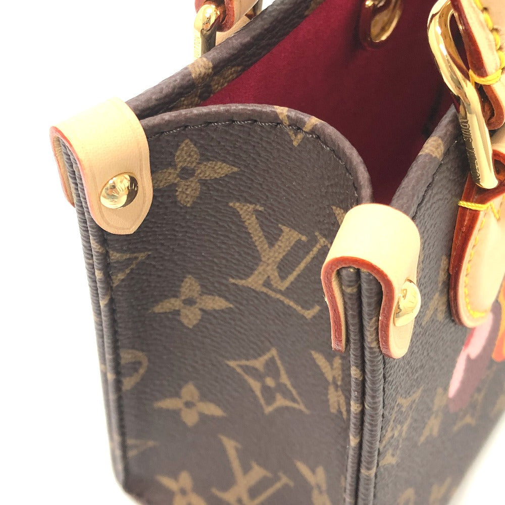 LOUIS VUITTON Handbag Ｍ13668 Monogram canvas Brown LVxTM On the Go BB