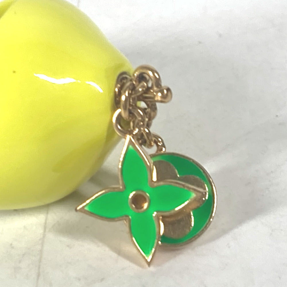 LOUIS VUITTON Ring MP3279 enamel yellow Berg LV Fruit Lemon mens M Used Authentic