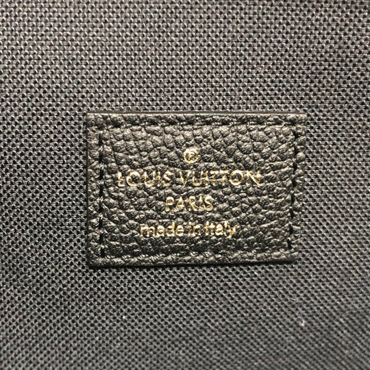 LOUIS VUITTON Shoulder Bag M82477 Monogram Ann Platt Leather black Pochette Felice
