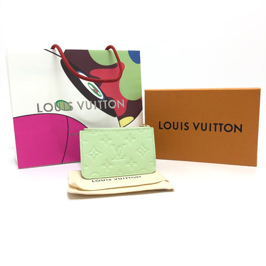 LOUIS VUITTON Coin case ‚l13800 Monogram multicolor canvas multicolor LVxTM Card Case Porto Carte Romy Women Used Authentic
