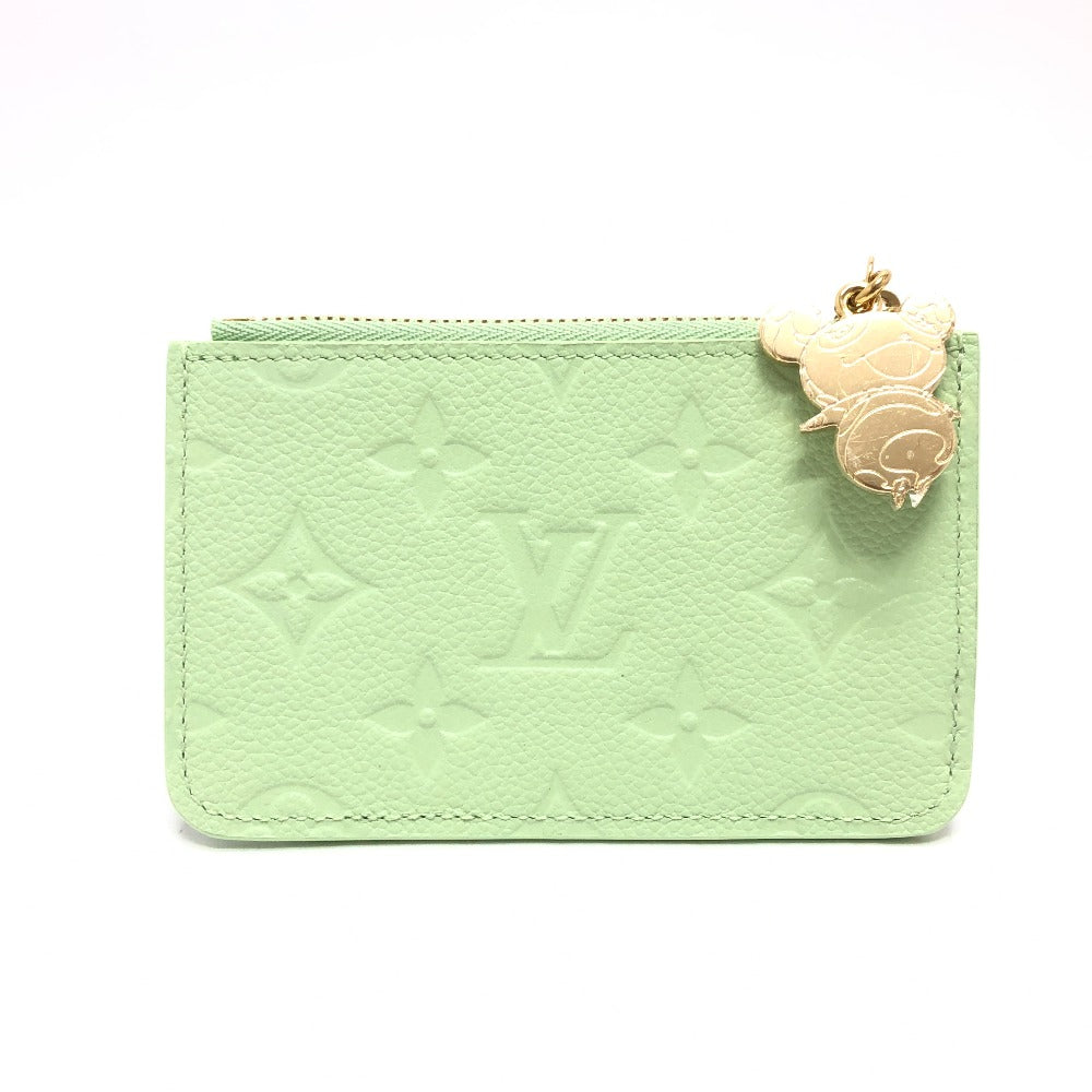 LOUIS VUITTON Coin case ‚l13800 Monogram multicolor canvas multicolor LVxTM Card Case Porto Carte Romy Women Used Authentic