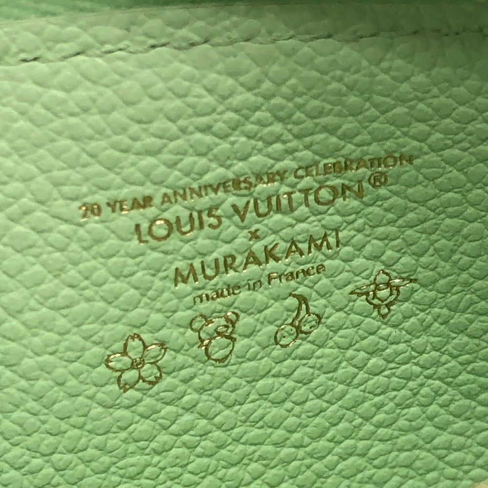 LOUIS VUITTON Coin case ‚l13800 Monogram multicolor canvas multicolor LVxTM Card Case Porto Carte Romy Women Used Authentic
