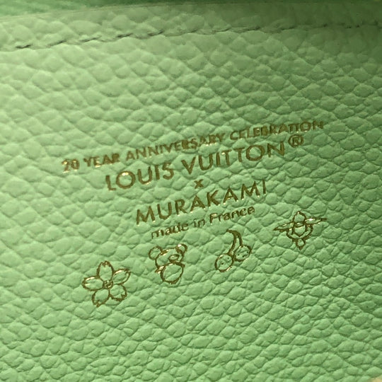 LOUIS VUITTON Coin case ‚l13800 Monogram multicolor canvas multicolor LVxTM Card Case Porto Carte Romy Women Used Authentic