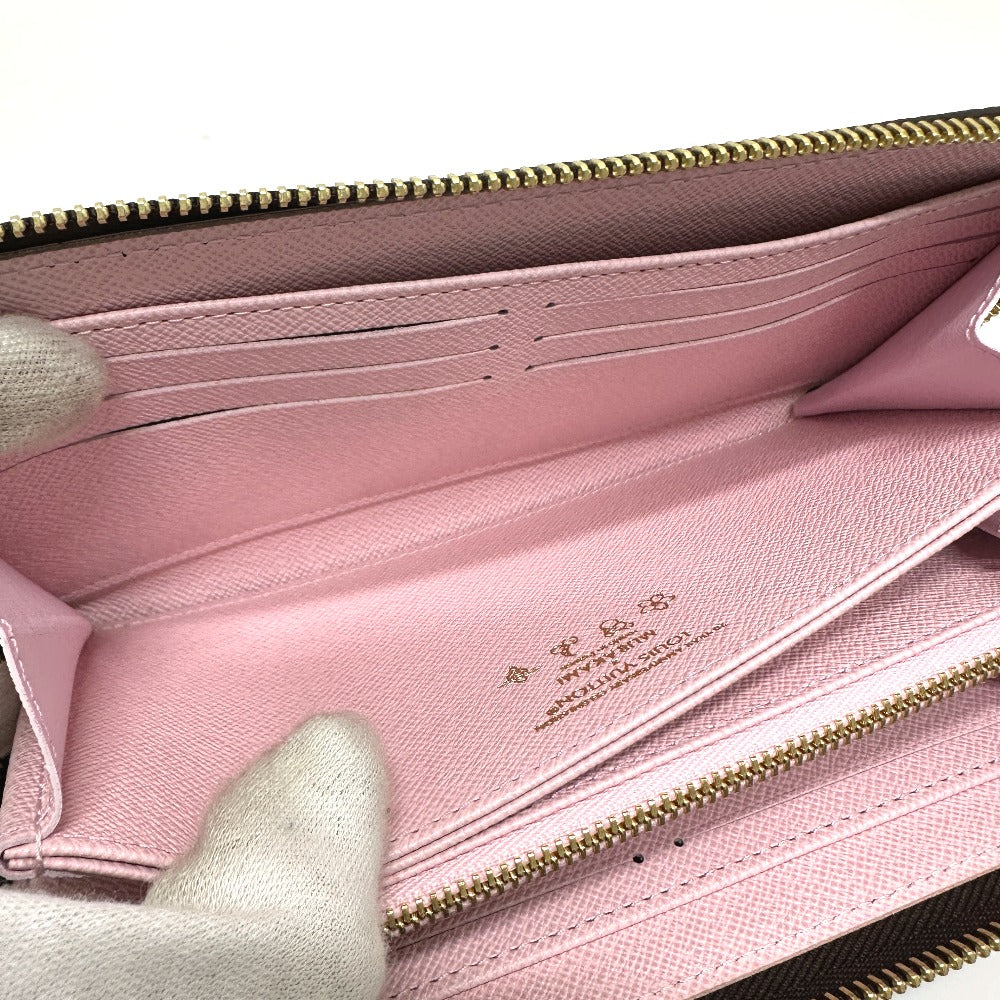 LOUIS VUITTON Long Wallet Purse M13433 Monogram canvas Brown Takashi Murakami LV × TM Zippy Wallet