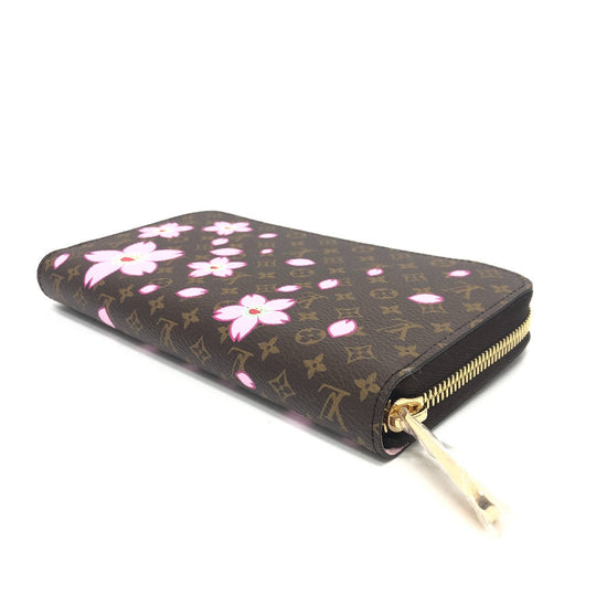 LOUIS VUITTON Long Wallet Purse M13433 Monogram canvas Brown Takashi Murakami monogram LV �~ TM Zippy Wallet Women Used Authentic