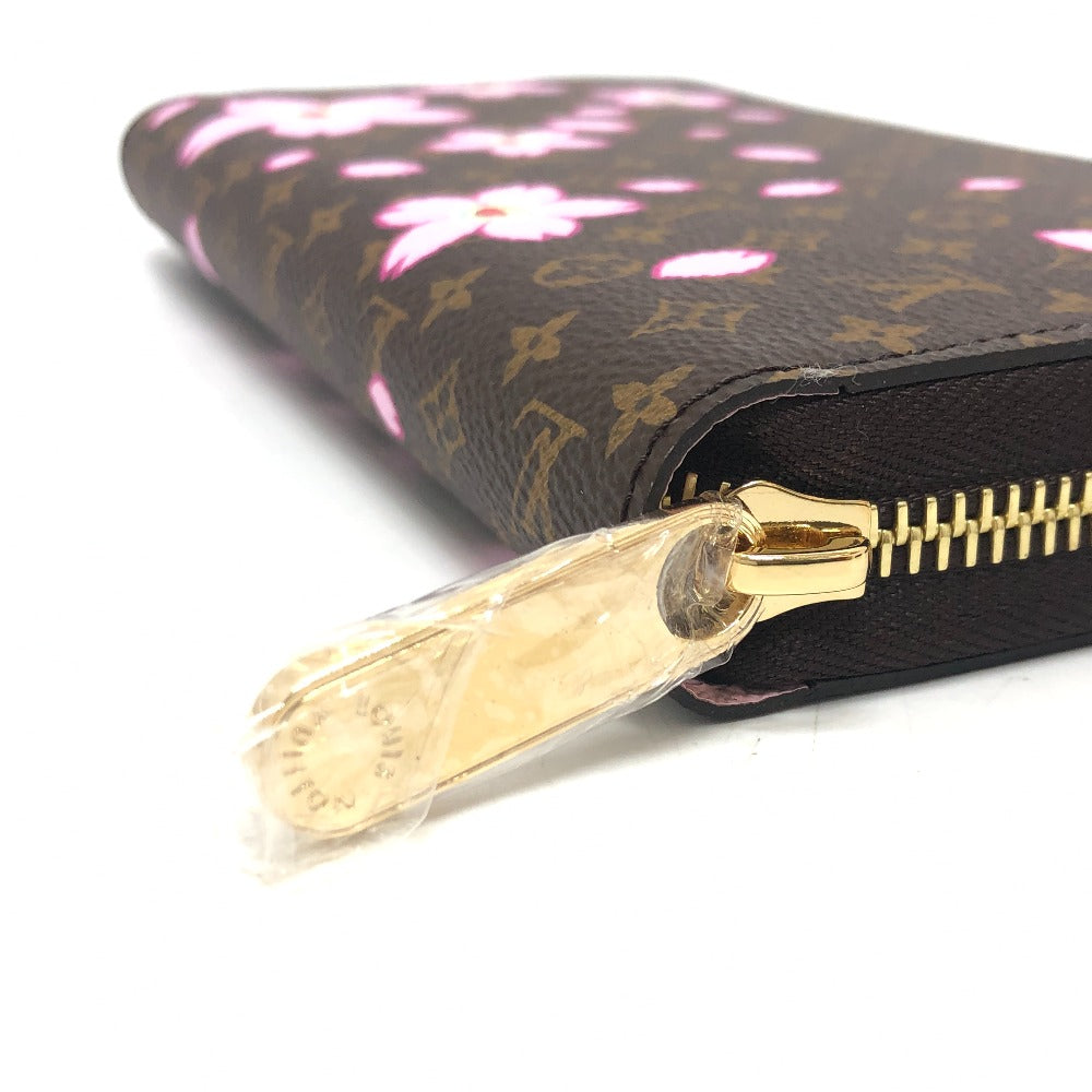 LOUIS VUITTON Long Wallet Purse M13433 Monogram canvas Brown Takashi Murakami monogram LV �~ TM Zippy Wallet Women Used Authentic