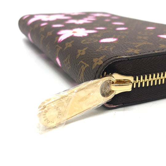 LOUIS VUITTON Long Wallet Purse M13433 Monogram canvas Brown Takashi Murakami monogram LV �~ TM Zippy Wallet Women Used Authentic