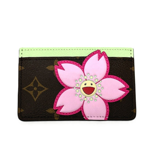 LOUIS VUITTON Card Case M13429 Monogram canvas multicolor Takashi Murakami LVxTM Card Case Porto Carte Simple