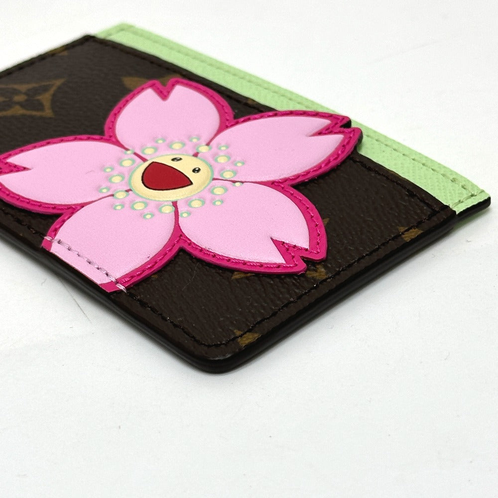 LOUIS VUITTON Card Case M13429 Monogram canvas multicolor Takashi Murakami LVxTM Card Case Porto Carte Simple