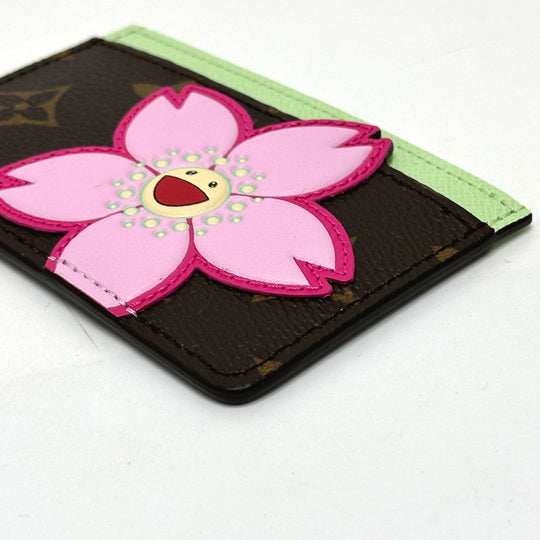 LOUIS VUITTON Card Case M13429 Monogram canvas multicolor Takashi Murakami LVxTM Card Case Porto Carte Simple