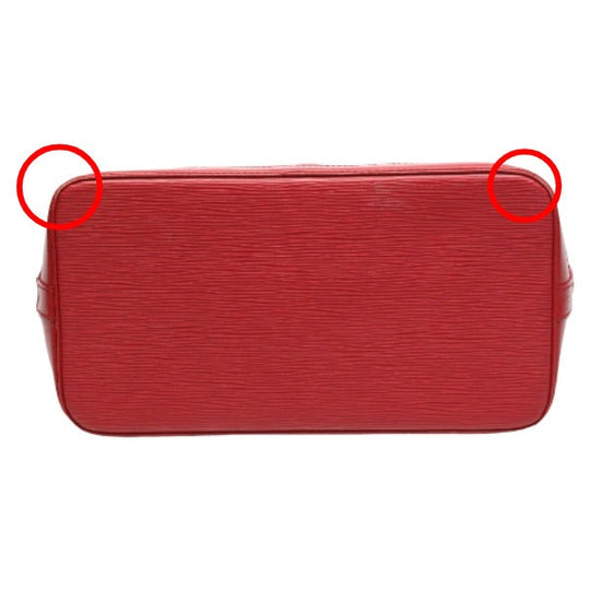 LOUIS VUITTON Handbag M52147 Epi Leather Castilian red Handbag Epi Alma Women Used Authentic