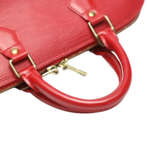 LOUIS VUITTON Handbag M52147 Epi Leather Castilian red Handbag Epi Alma Women Used Authentic