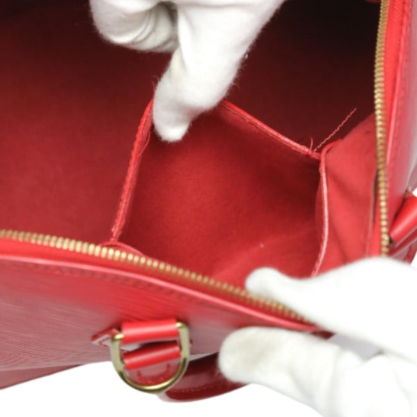LOUIS VUITTON Handbag M52147 Epi Leather Castilian red Handbag Epi Alma Women Used Authentic