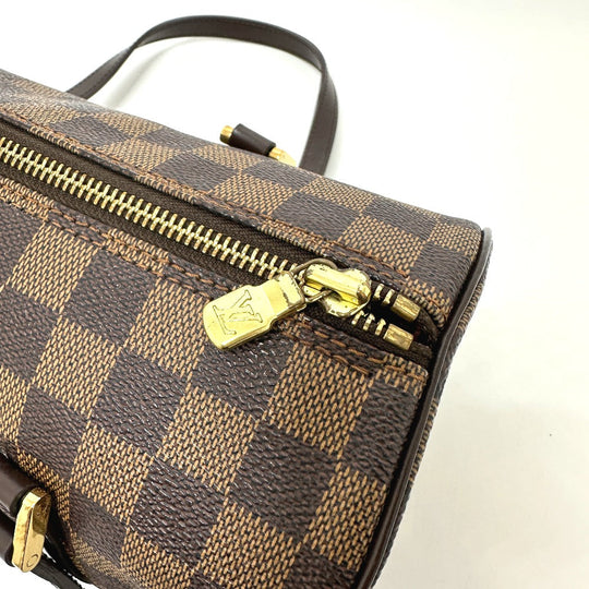 LOUIS VUITTON Handbag Ｎ51303 Damier canvas Brown Papillon 30 Cylinder type