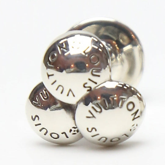 LOUIS VUITTON cuffs M30566 Silver925 Silver Boutong de Manchette cuffs Motif Bouquet Crew mens Used Authentic