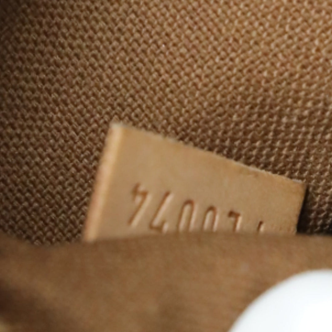 LOUIS VUITTON Handbag M51130 Monogram canvas Brown Handbag Monogram Discontinued Alma Women Used Authentic
