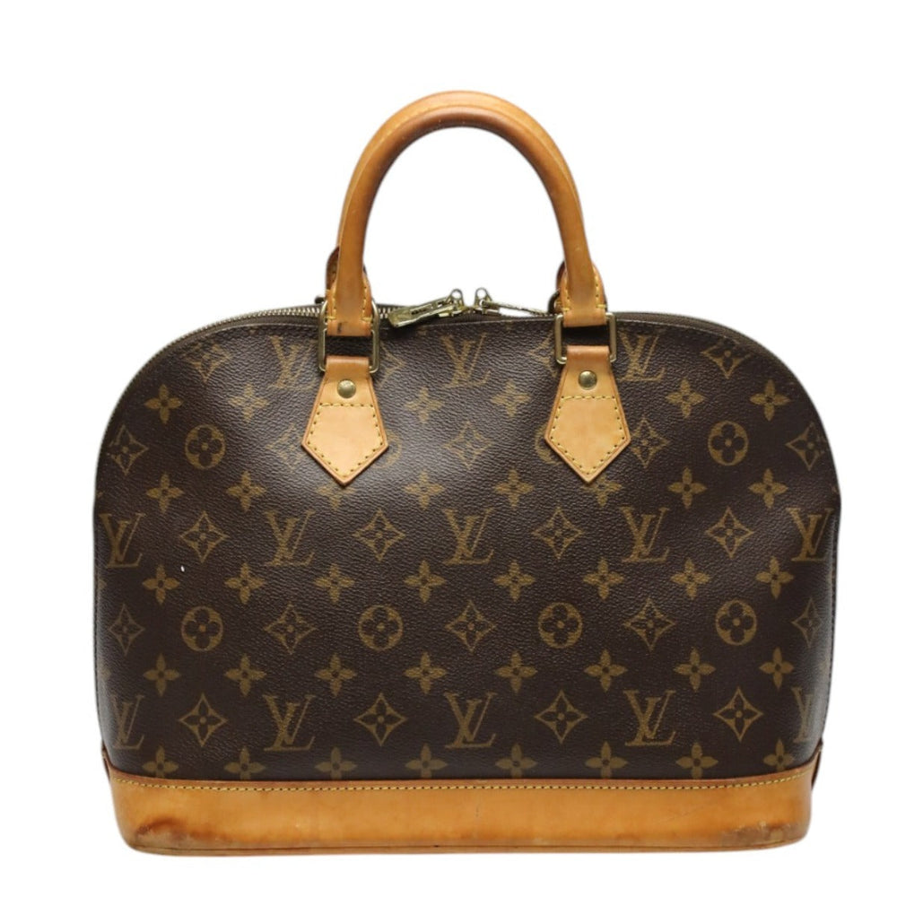 LOUIS VUITTON Handbag M51130 Monogram canvas Brown Handbag Monogram Discontinued Alma Women Used Authentic