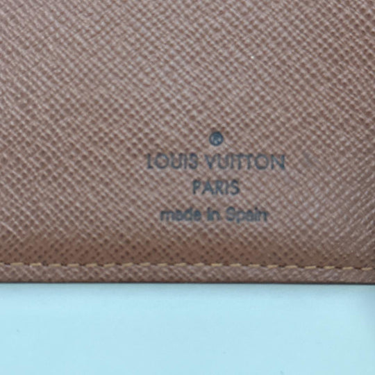 LOUIS VUITTON Bifold Wallet M61675 Monogram canvas Brown Wallet Monogram Portefeuille�EMarco unisex(Unisex) Used Authentic