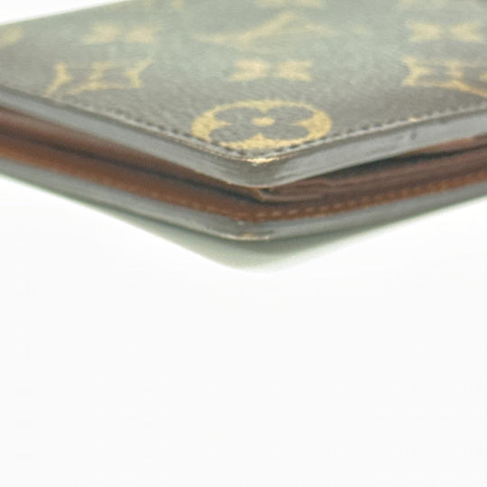 LOUIS VUITTON Bifold Wallet M61675 Monogram canvas Brown Wallet Monogram Portefeuille�EMarco unisex(Unisex) Used Authentic