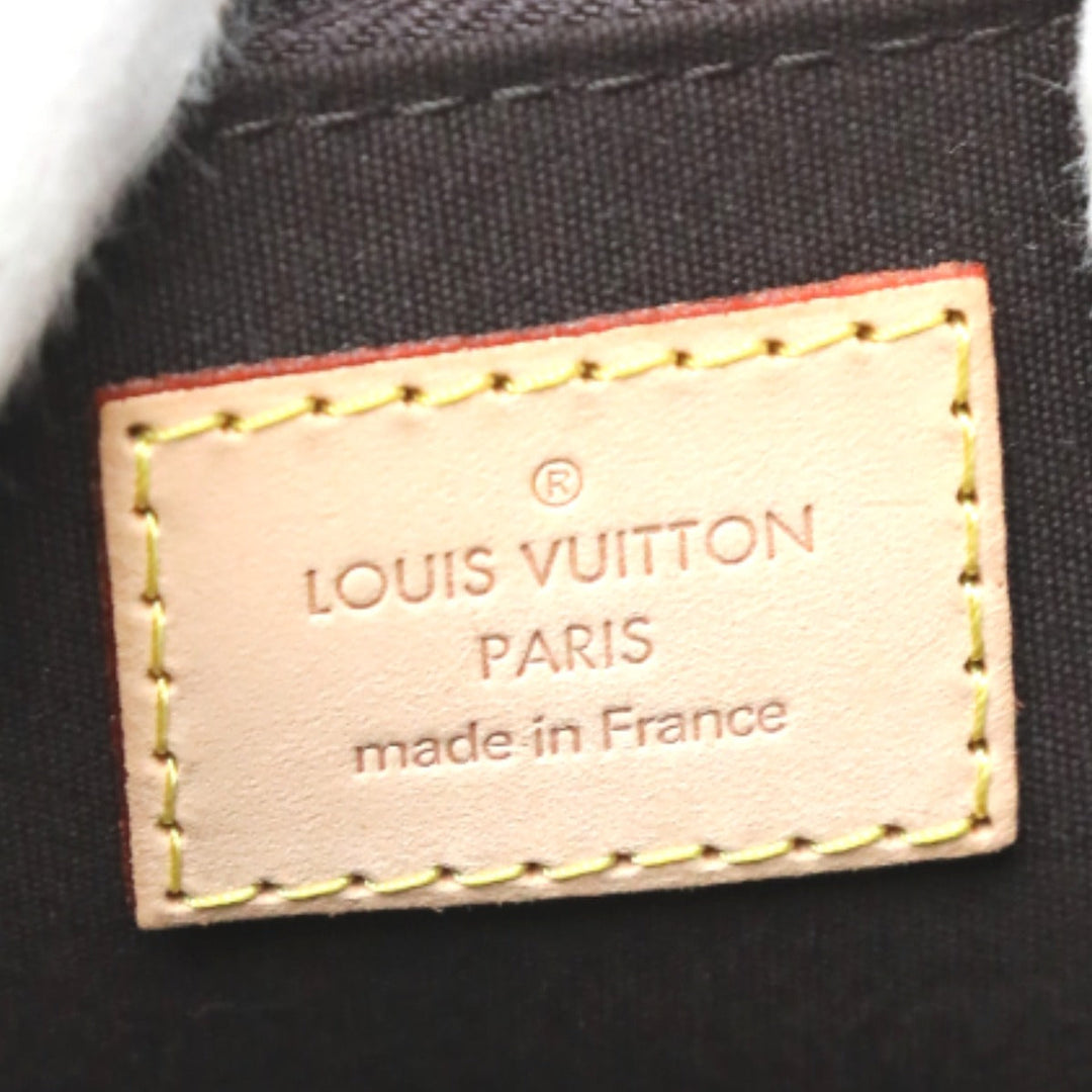LOUIS VUITTON Handbag M91678 Monogram Vernis purple 2WAY bag Monogram Alma BB Women Used Authentic