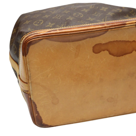 LOUIS VUITTON Shoulder Bag M42224 Monogram canvas Brown Monogram Noe