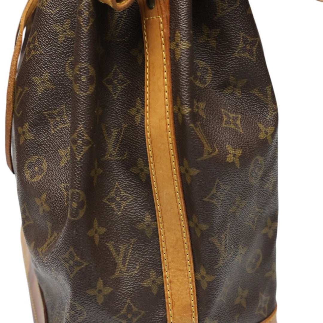 LOUIS VUITTON Shoulder Bag M42224 Monogram canvas Brown Monogram Noe