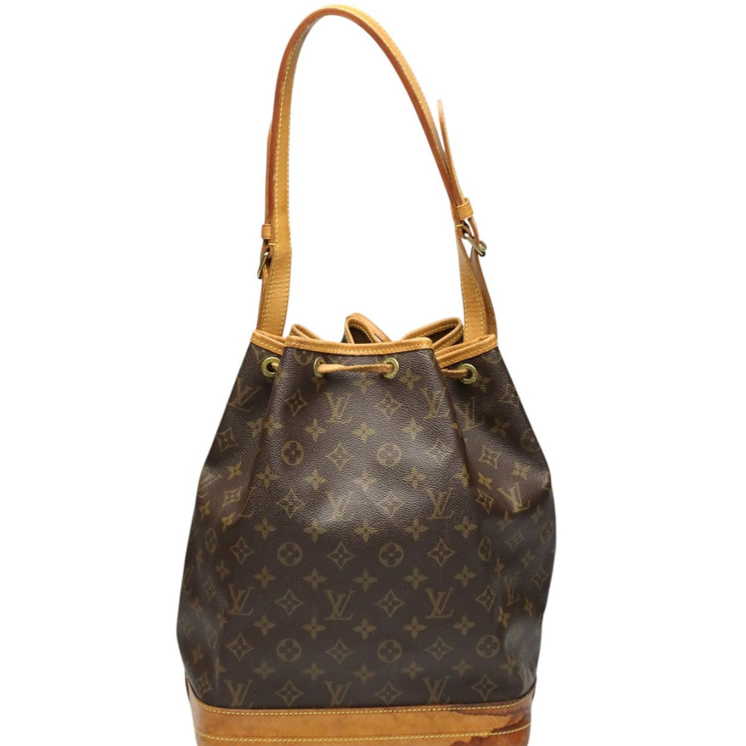 LOUIS VUITTON Shoulder Bag M42224 Monogram canvas Brown Monogram Noe