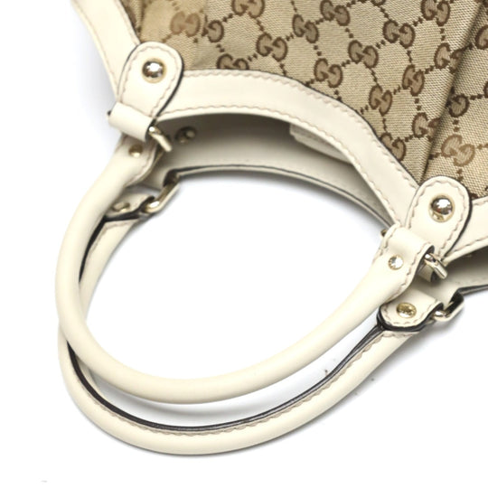 GUCCI Handbag 211944 GG canvas Brown Handbag GG pattern Sukey Women Used Authentic