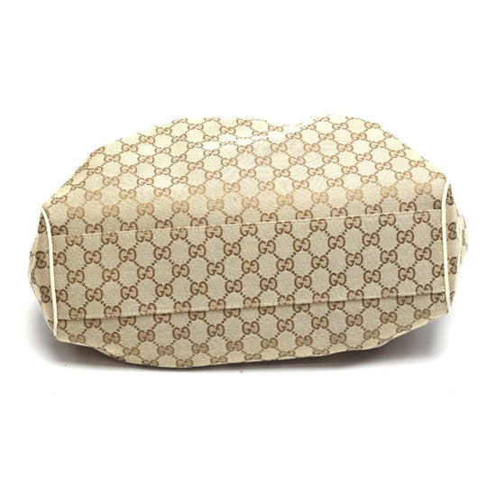 GUCCI Handbag 211944 GG canvas Brown Handbag GG pattern Sukey Women Used Authentic