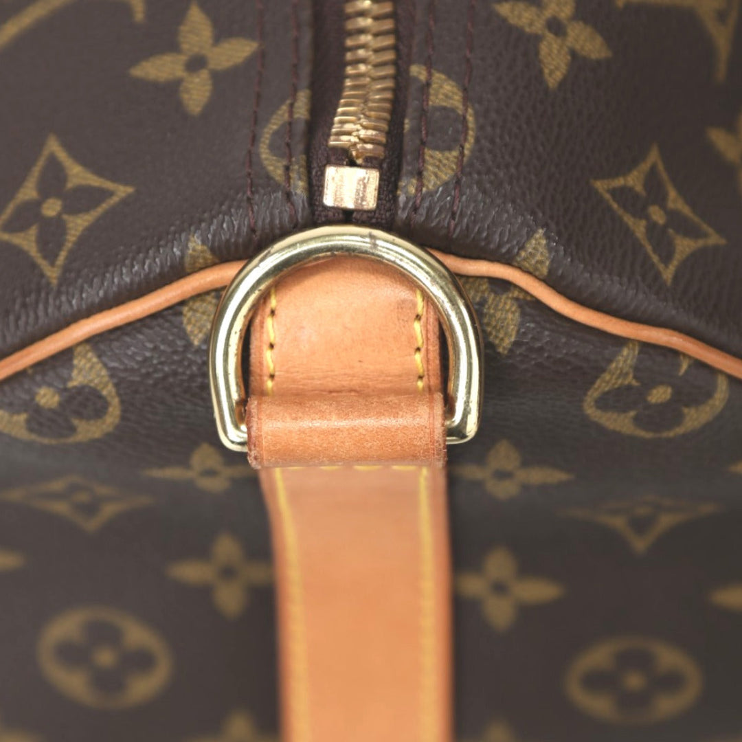 LOUIS VUITTON Boston Duffel bag M41416 Monogram canvas Brown Travel bag Monogram Keepall �Ebandouliere 50 Women(Unisex) Used Authentic