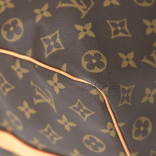 LOUIS VUITTON Boston Duffel bag M41416 Monogram canvas Brown Travel bag Monogram Keepall �Ebandouliere 50 Women(Unisex) Used Authentic